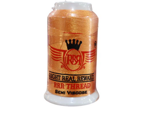 RRR Golden-Orange S-125 Semi Viscose