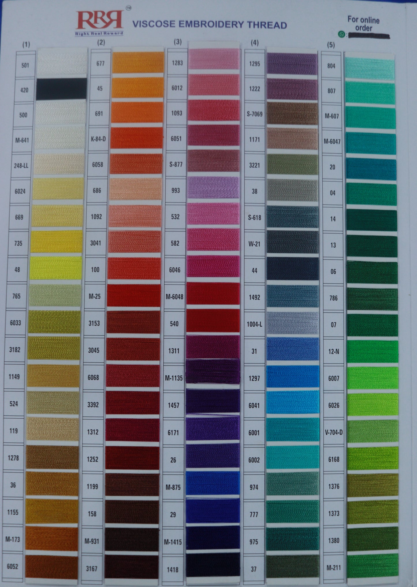 RRR Blue S-618 Viscose