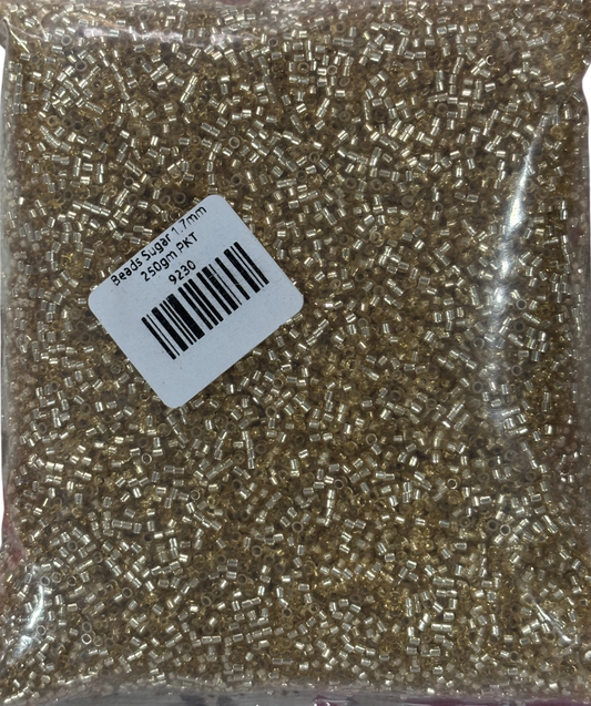 Beads Sugar 1.7mm 250gm PKT