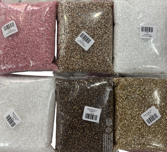 Beads Sugar 2mm 250gm PKT