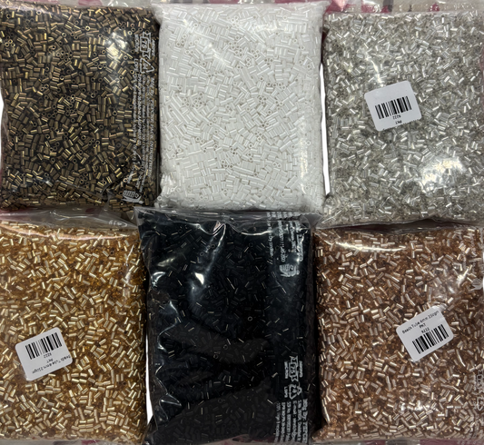 Beads Tube 4mm 250gm PKT