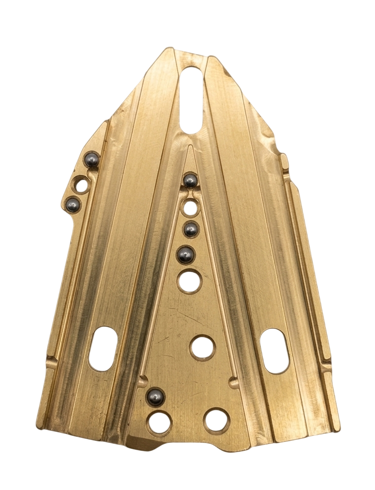 Beads Double Guiding Track Plate